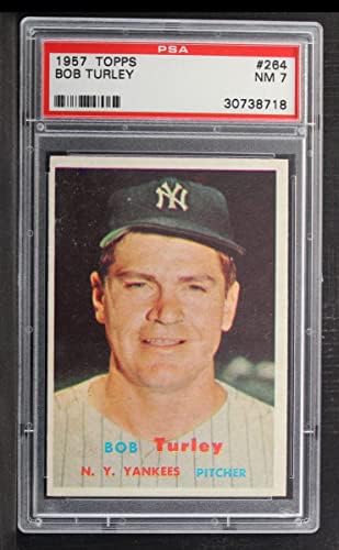 1957.Podp 264 Bob Turley New York Yankees Psa Psa 7,00 Yankees