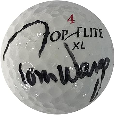 Tom Wargo autogramirani vrh Flite 4 XL Golf Ball - autogramirane golf kugle