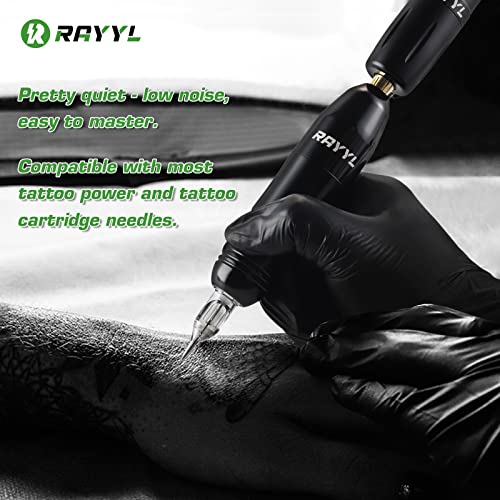 Rayyl Wireless Machine Kit-PRO Mašinski komplet bežično napajanje sa 50pcs Dental Bibs za početnika & amp; iskusni umjetnik