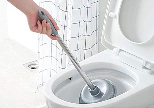 Zuqiee debeli plastični tok za usisavanje toaleta sa osnovnom setom kupaonica WC WC četkica ČIŠĆENJE ČIŠĆENJE
