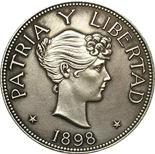 Kolekciona kolekcija Kovamorativni novčić 1898 Kubanske kovanice Coins Coins Coin Spomen-kovanice Coins