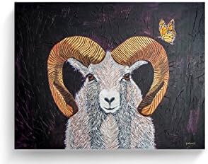Originalna slika ulja na platnu umjetnika Golareha-životinjska Umjetnost-Likovna umjetnost - zidni dekor
