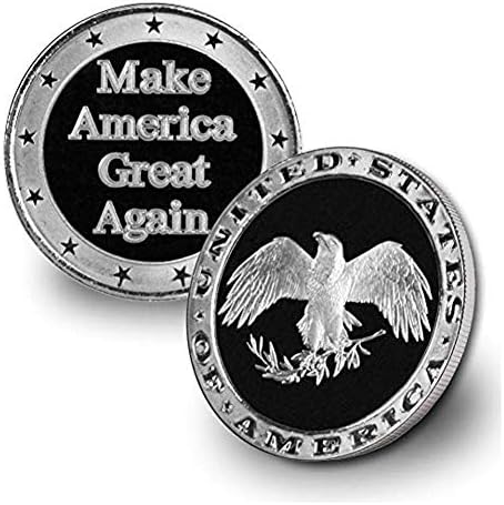 Držite Ameriku Veliki izazov sakupljač serije sa kovanom sa Make Americom Odlična ponovo izazov sa kovanicama