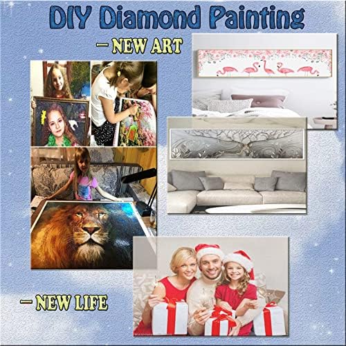 Kompleti za dijamantske slike za odrasle, apstraktna plava Dijamantska Umjetnost djeca početnici DIY 5D