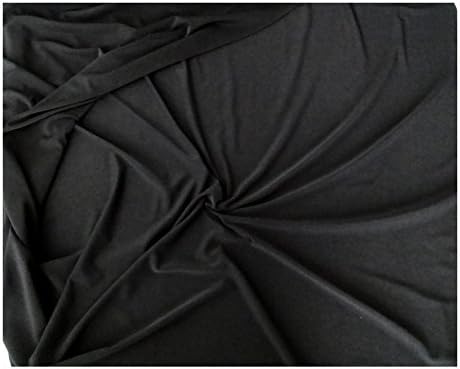 Tkanine-gradski Crni Superstretch Lycra materijal tkanine, 2746