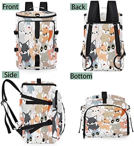 Slatka životinjska lisica uzorak teretane torbe za putovanja Sportska torbica za teretanu sa cipelama s