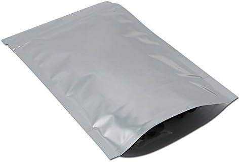 100 komada Stand Up Clear Front Zipper Lock zatvaranje Aluminijska Mylar folija plastična torba za pakovanje