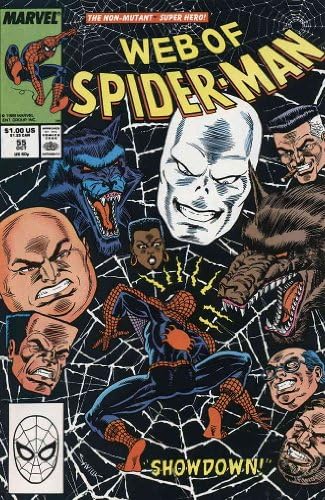 Web Spider-Mana, 55 VF / NM ; Marvel strip / Kameleon Gerry Conway
