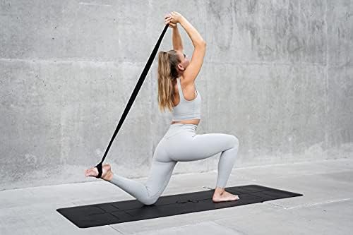 Moderna Karoserija izuzetno debela 6mm prostirka za jogu za fitnes i Pilates - prirodna ekološka guma, dodatni