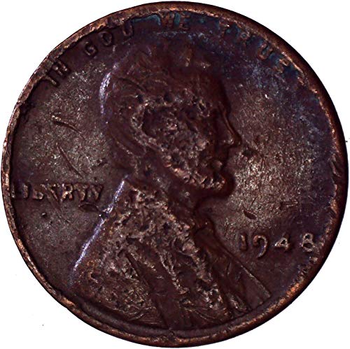1948 Lincoln pšenica cent 1c sajam