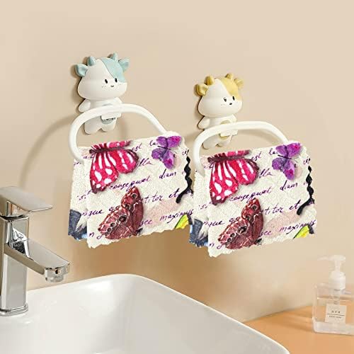 Leptiri za sisere kuhinje posuđe posuđe Postavite ručnike za pranje posuđa upijaju krpe za čišćenje krpe