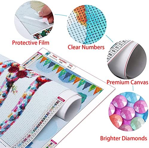 Dijamantski Setovi za farbanje za odrasle, biljni listovi Dijamantska Umjetnost djeca početnici DIY 5D boja