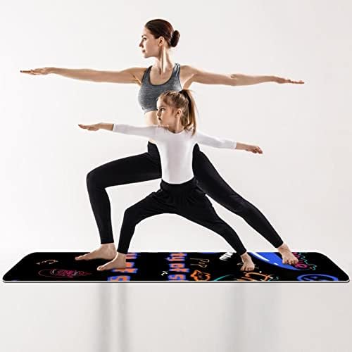 Dragon Sword Hip Hop Graffiti Premium Thick Yoga Mat Eco Friendly Rubber Health & amp; fitnes non Slip Mat