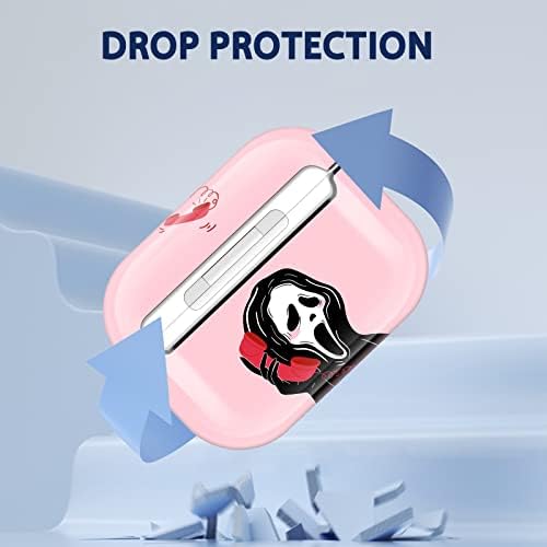 ULIRATH GHOST za Airpod Pro 2019 / Pro 2 Case 2022 Skloni Funny Design Futrole Scary Cute za Airpods Air