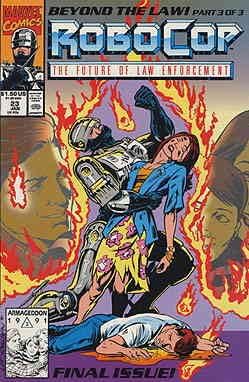 Robocop 23 VF / NM; Marvel comic book / posljednje izdanje