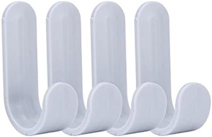 Kuke Mahza 4pcs / set kuke za ručnike Plastični vješalice na vratima Ego ljepljive zidne vješalice HAT recks