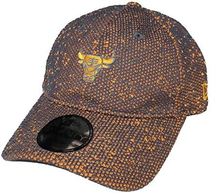 Nova era Chicago Bulls Podesiva kapa šešira - ugljen siva i neon narančasta