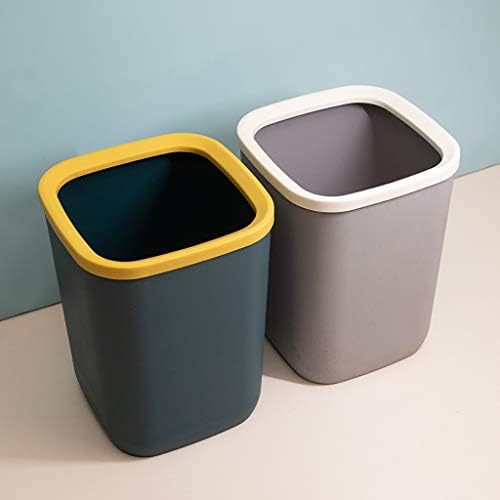 WXXGY kanta za smeće kvadratna Kanta Kancelarijska kanta od izdržljive plastične praktične kutije za odlaganje