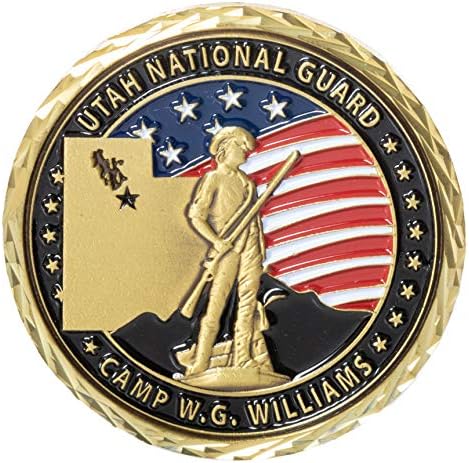 Američka vojska kamp Williams Utah National Guard USANG Challenge novčić