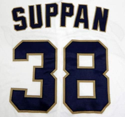 2012 San Diego Padres Jeff Suppan 38 Igra izdana Bijeli dres - Igra Polovni MLB dresovi