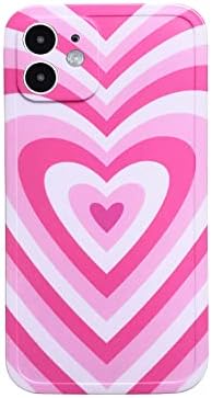 MetFaxinke Red Crna Clat Case za iPhone 12 Teen Boy Girl Fun Funny Design, Slim Fit Cool Cartoon Soft Iphone12