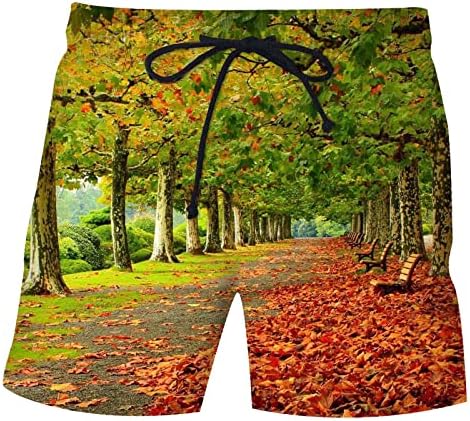 Miashui Board kratki za muškarce Muška cveća kratke hlače Ležerne prilike lagane kratke hlače za kratke