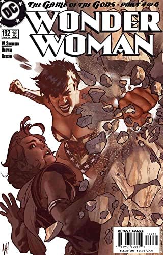 Wonder Woman 192 VF; DC comic book / Adam Hughes