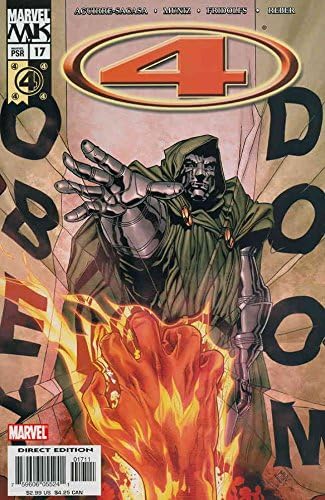 Marvel Knights 4 17 VF / NM; Marvel comic book / Fantastic Four Doom