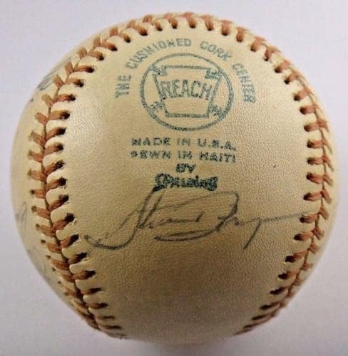 Rijetki Lymann Bostock potpisao je bejzbol 1976 minnesota blizanci sa punim JSA slovom - autogramirane bejzbolli