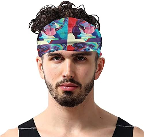 Pitbull Art Multifunkcionalna Pokrivala Za Glavu Biciklistička Maska Za Lice Sportski Šal Traka Za Glavu