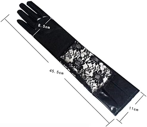 N / A ženske duge rukavice 1 par čipkastih rukavica od umjetne kože ženske rukavice od čipke za zabavu