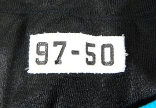 1997 Carolina Panthers Miller 69 Igra Polovna Black Jersey 50 DP32883 - Neincign NFL igra rabljeni dresovi