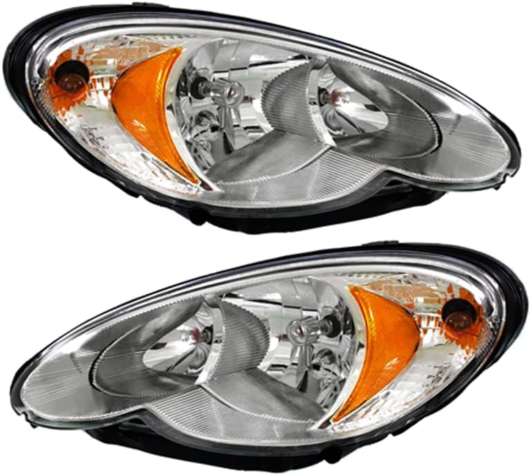 Rareelektrična Nova halogena prednja svjetla kompatibilna sa Chrysler Pt Cruiser Lx Wagon 2008-2009 po BROJU