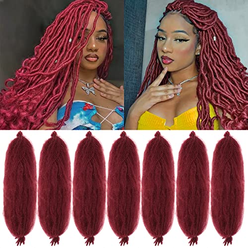 Marley Twist pletenica kosa 18 inča 7 pakovanja Marley kosa Pre odvojena prolećna Afro Twist kosa za žene