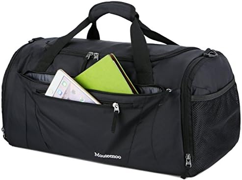 Mouteeenoo Gym Bag 40L Sportska putovanja Duffel torba za muškarce i žene sa odjeljkom za obuću