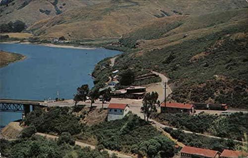 Bridgehaven Resort, Ruska rijeka Jenner, Kalifornija CA Izvorna vintage razglednica