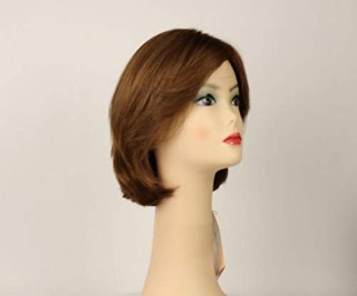 Freeda Evropska perika od ljudske kose - Dorothy Svijetlosmeđa s toplim pramenovima kože veličina vrha s