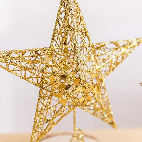 NOLITOY 2pcs Christmas Tree Decorations Star Tree Topper Valentines Day  Table Sign Valentines Day Tree Decorations Christmas Star Topper Ornament