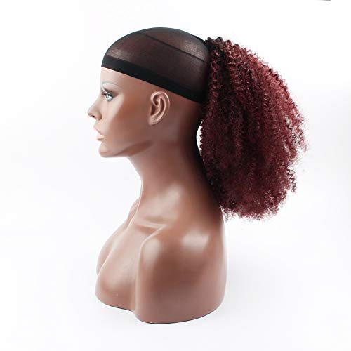 AmazingBeauty 8a Grade Updo 3C 4A Afro Kovrčavi rep ekstenzije za kosu za afroameričke crnkinje, Djevičanska