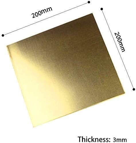 Z Kreirajte dizajn Mesingana ploča 99,9% bakrena metalna ploča aluminijumska ploča, Debljina: 3mm metalna
