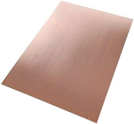 Nianxinn čisti Bakar metalni lim folija Plate2. 5x 200 X 300 mm rezana bakrena metalna ploča,200mm x 300mm
