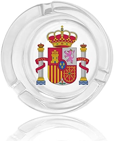 Grb Španije Šulični stakleni pepeljarski držač za cigarete Kućište Slatko pušenje pepela