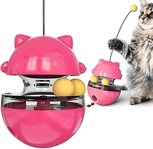 Tumbler mačka toila za gramofon za prometnu kuglicu zadirkivanje Cat Stick Self Hi Artifakt Kućni ljubimci
