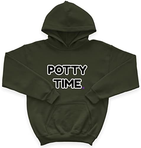Potty Time Kids 'Spužva Fleece Hoodie - Dečija kapuljača za decu' - smiješna kapuljača za decu