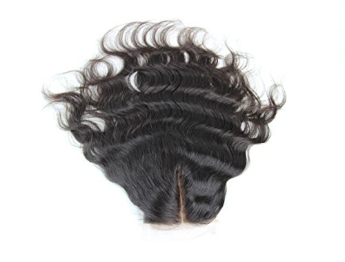 DaJun Hair 6A srednji dio čipkastog zatvaranja 5 5 mongolski Djevica ljudska kosa tijelo talas Izbijeljeni