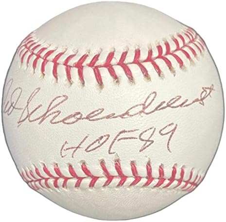 Red Schoendienst intografije Službena bajzbol glavne lige - autogramirani bejzbol