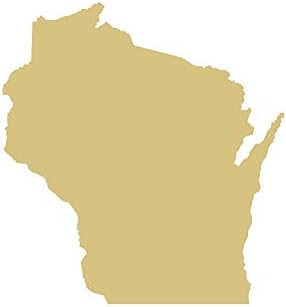 State Wisconsin Cuton Nedovoljno drvo Sjedinjene Države Geografija School Decon Vješalica za vrata MDF Oblik
